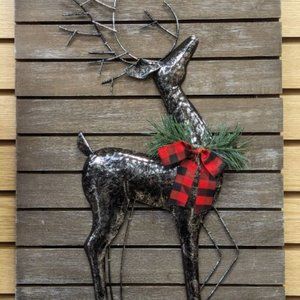 Rustic Reindeer Wall Decoration Picture